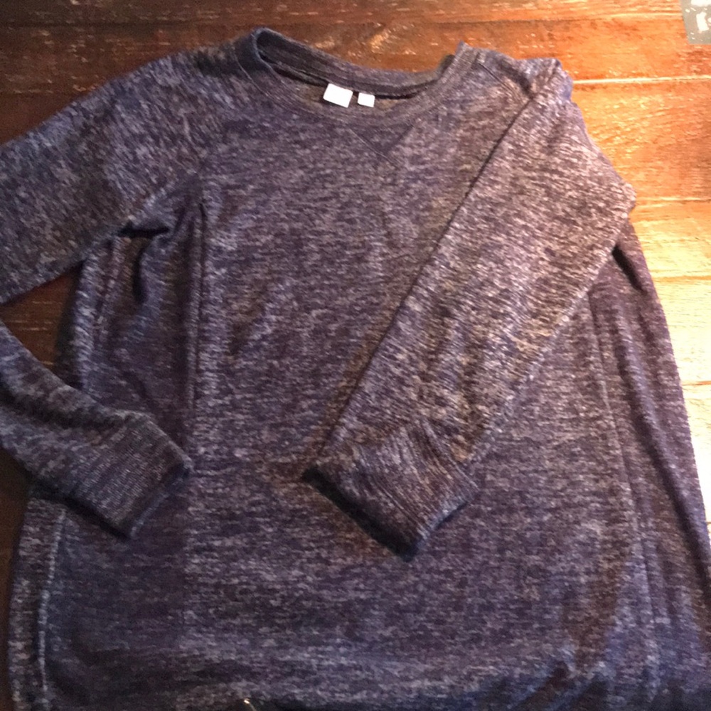 Nursing sweatshirt tunic